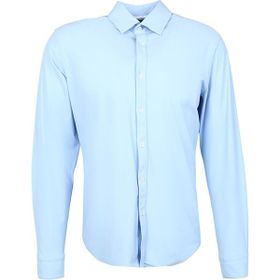AT.P.CO A266CARLST98 Açık Mavi Slim Fit Düğmeli Yaka Erkek Gömlek