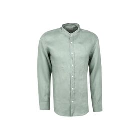 AT.P.CO A266DANIELL20 Yeşil Slim Fit Düğmeli Yaka Erkek Gömlek