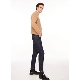 AT.P.CO A271DAVE362KARAKIR11 Siyah Normal Bel Normal Paça Slim Fit Denim Erkek Pantolon