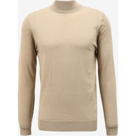 AT.P.CO A274A07EMP Açık Kahve Yarım Balıkçı Yaka Slim Fit Erkek Kazak