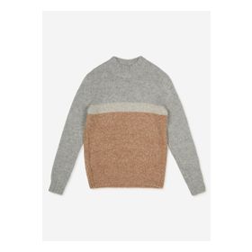 AT.P.CO A274A18WOOD Açık Kahve Bato Yaka Slim Fit Erkek Kazak
