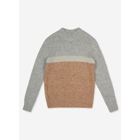 AT.P.CO A274A18WOOD Açık Kahve Bato Yaka Slim Fit Erkek Kazak