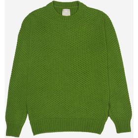 AT.P.CO A274S30OMEGA Koyu Yeşil Bisiklet Yaka Slim Fit Erkek Kazak