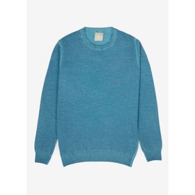 AT.P.CO A274S36COLD Açık Mavi Bisiklet Yaka Slim Fit Erkek Kazak