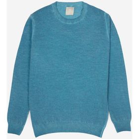AT.P.CO A274S36COLD Açık Mavi Bisiklet Yaka Slim Fit Erkek Kazak