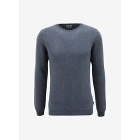 AT.P.CO A274S37COLD Koyu Mavi Bisiklet Yaka Slim Fit Erkek Kazak