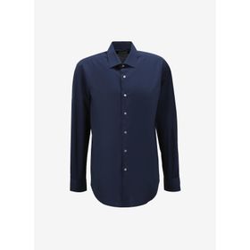 AT.P.CO A27602POP Koyu Mavi Slim Fit Gömlek Yaka Erkek Gömlek