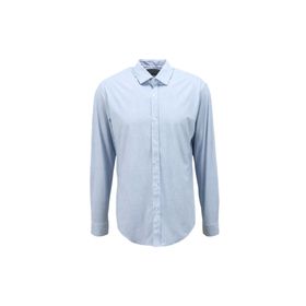 AT.P.CO A276CARLS98G Açık Mavi Slim Fit Gömlek Yaka Erkek Gömlek