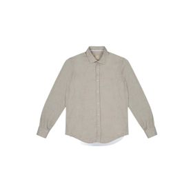 AT.P.CO A276CARLS98G Fildişi Slim Fit Gömlek Yaka Erkek Gömlek