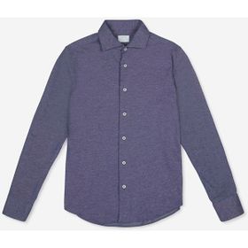 AT.P.CO A276JORDANJS01 Koyu Mavi Slim Fit Gömlek Yaka Erkek Gömlek
