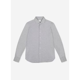 AT.P.CO A276JORDANJS03 Gri Slim Fit Gömlek Yaka Erkek Gömlek