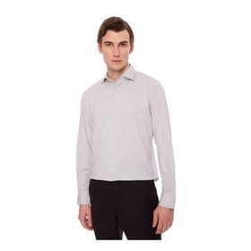 AT.P.CO A276JORDANS98G Fildişi Slim Fit Gömlek Yaka Erkek Gömlek