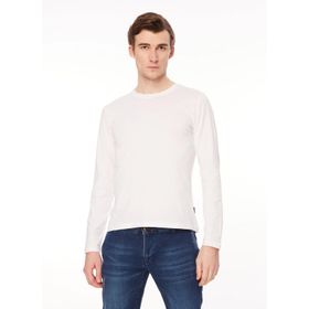 AT.P.CO A279T72COT Beyaz Bisiklet Yaka Erkek T-Shirt