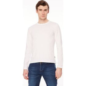 AT.P.CO A279T72COT Beyaz Bisiklet Yaka Erkek T-Shirt