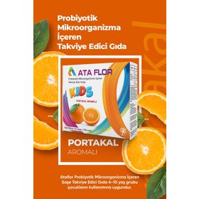 Ata Flor Kids Probiyotik Portakal Aromalı 10 Saşe