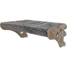 Ata Home Ahşap Cama Yapışan Kedi Yatağı Vantuzlu