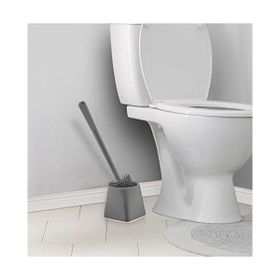 Ata Home Gri Kare Silikon Klozet Wc Tuvalet Fırçası