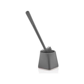 Ata Home Gri Kare Silikon Klozet Wc Tuvalet Fırçası
