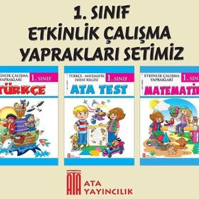 Ata Yayıncılık 1. Sınıf Etkinlik Çalışma Yaprakları Seti