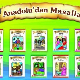 Ata Yayıncılık 2 - 3 Sınıf Anadoludan Masallar 10 Kitap