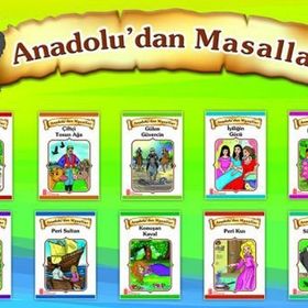 Ata Yayıncılık 2 - 3 Sınıf Anadoludan Masallar 10 Kitap