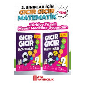 Ata Yayıncılık 2. Sınıf Gıcır Gıcır Matematik 1 ve 2. Kitap 2'li Set