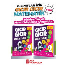 Ata Yayıncılık 2. Sınıf Gıcır Gıcır Matematik 1 ve 2. Kitap 2'li Set