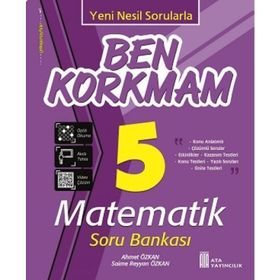 Ata Yayıncılık 5. Sınıf Matematik Ben Korkmam Soru Bankası