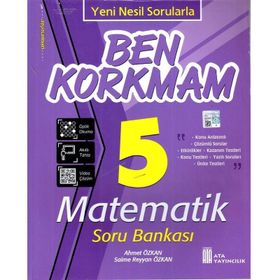 Ata Yayıncılık 5. Sınıf Matematik Ben Korkmam Soru Bankası