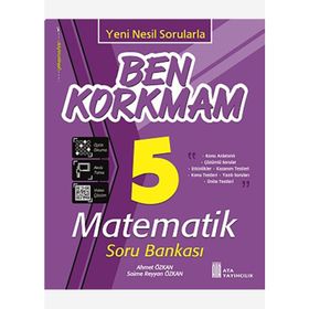 Ata Yayıncılık 5. Sınıf Matematik Ben Korkmam Soru Bankası