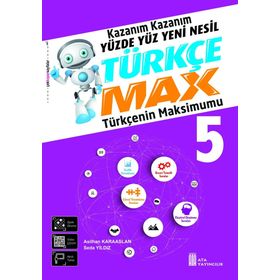 Ata Yayıncılık 5. Sınıf Türkçe Max Soru Bankası