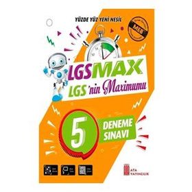 Ata Yayınları - 8. Sınıf LGS Max 5'li Deneme Sınavı