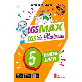 Ata Yayınları - 8. Sınıf LGS Max 5'li Deneme Sınavı