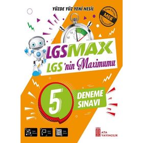 Ata Yayınları - 8. Sınıf LGS Max 5'li Deneme Sınavı