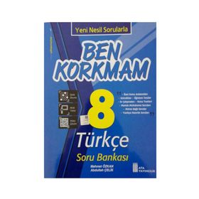 Ata Yayınları8. Sınıf Türkçe Ben Korkmam Soru Bankası