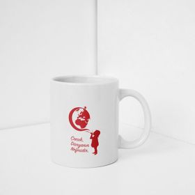 ATA463 23 Nisan Kemal Atatürk ve Çocuk Sihirli Kupa Bardak