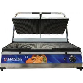 Atababa 24 Dilim Döküm Elektrikli Gri Endüstriyel Büyük Boy Tost Makinesi