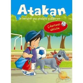 ATAKAN ILE BAREBER YAZ OKULUNA GIDIYORUM ÇIKARTMALI AKTIVITE - SANDRINE DEREDEL ROGEON