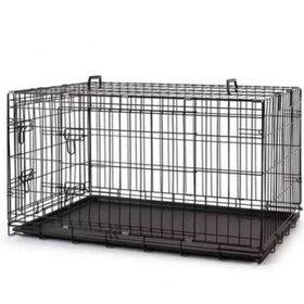 Atakan Petshop Siyah 120x75x84 cm Metal Kedi Köpek Kafesi