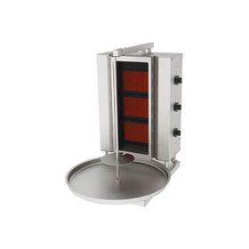 Atalay ADGC-3-S Gazlı Camlı Sabit 3 Radyanlı Döner Makineleri