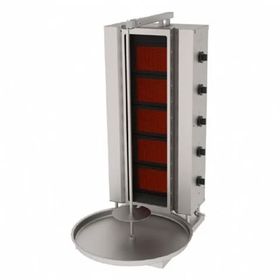 Atalay ADGC-5S Gazlı Camlı 5 Gözlü Sabit Döner Ocağı