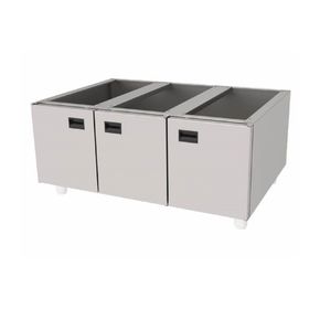Atalay E AST-106 Paslanmaz 100x60x55 cm Set Altı Tezgah