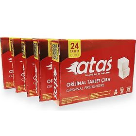 Ataş Tablet Çıra 5'li Paket Kömür Tutuşturucu