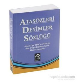 Atasözleri Sözlüğü - Sebahattin Özafşar Zehra Ünverdi