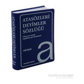 Atasözleri Sözlüğü - Sebahattin Özafşar Zehra Ünverdi