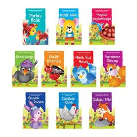 Atasözleriyle Masallar Seti - 10 Kitap Takım - Kolektif