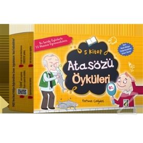 Atasözü Öyküleri-5 Kitap+Hds-Fatma Çağdaş