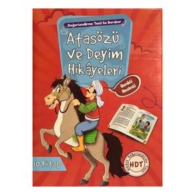 Atasözü Ve Deyim Hikayeleri (10 Kitap) - Kolektif - Selimer Yayınları