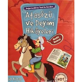Atasözü ve Deyim Hikayeleri - 10 Kitap Takım - Kolektif