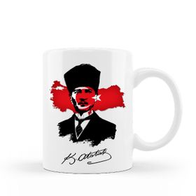 ATATURK696 Atatürk'ün Arkadaşları Sihirli Kupa Bardak